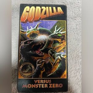 Godzilla Versus monster zero vhs